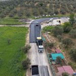 Buyuksehir yaz kis demeden yol calismalarina devam ediyor